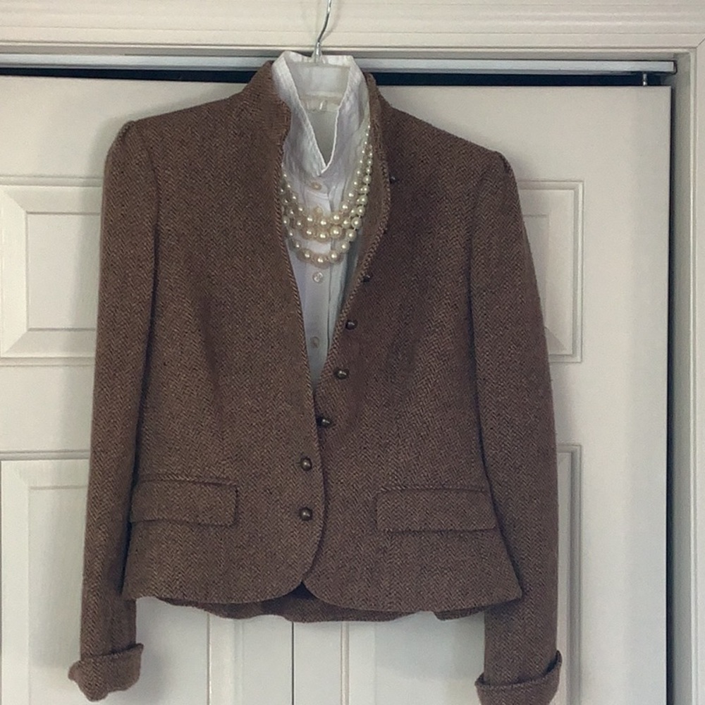 Ralph Lauren. Vintage. Tweed Women's Blazer -Size 10 Beautiful!